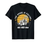Lawn Tractor Funny Grass Lawn Mower Costume T-Shirt