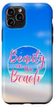 Coque pour iPhone 11 Pro Beauté sur la plage Mignon