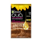 Coloration Cheveux Permanente Sans Amoniaque 7.3 Blond Doré Olia - La Boîte