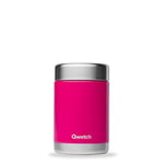 Qwetch - Boite Repas Nomade Isotherme - Boite Alimentaire Inox - 5h Chaud et 7h Froid - Sans BPA, Étanche & Reutilisable - Lunch Box pour bureau, pique-nique, randonnée - Magenta - 340ml
