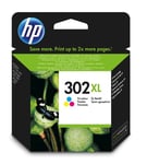 HP Ink/302XL Tri-Colour Cart