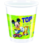 Disney Plastic Football Mickey Mouse Party Cup (Pack of 8) SG29459