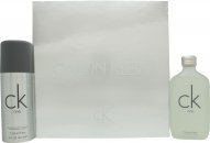 Calvin Klein CK One Gift Set 100ml EDT + 150ml Deodorant Spray