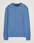 Polo Ralph Lauren Cotton Cable Pullover Lake Heather