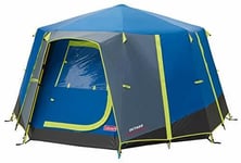 Coleman Tent Octago, 3 Man Tent Ideal for Camping in the Garden, Dome Tent,