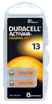Duracell Activair batteri typ 13 8 st