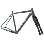 Kinesis Tripster AT Gravel Bike Frameset With Columbus Forks - Green / 57cm