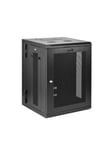 StarTech.com 15U Wall-Mount Server Rack Cabinet - 20 in. Deep - Hinged - stativindelukkekabinet - 15U