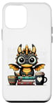 iPhone 12 mini Funny Small Dragon Read Books Be Kind Stay Weird Book Lover Case