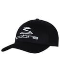 Cobra Pro Tour Mens Black Golf Cap - Size L/XL