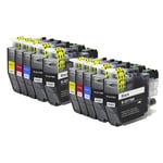 10 Ink Cartridges Set+Bk to use with Brother MFC-J5330DW MFC-J5930DW MFC-J6935DW