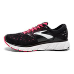 Brooks Femme Glycerin 16 Chaussures de Running, Multicolore (Black/Pink/Grey 070), 38.5 EU