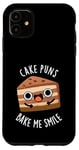 iPhone 11 Cake Puns Bake Me Smile Funny Baking Pun Case