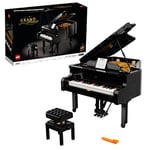 LEGO 21323 Ideas Grand Piano Model Building Set for Adults, Collectible Home Décor Kit, Gift for Music Lovers, Men, Women, Him & Her with Motor and Power Functions