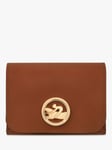 Longchamp Box-Trot Compact Leather Wallet