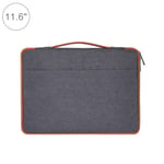 JIALI Laptop Sleeve Case Portable 11.6 inch Fashion Casual Polyester + Nylon Laptop Handbag Briefcase Notebook Cover Case, For Macbook, Samsung, Lenovo, Xiaomi, Sony, DELL, CHUWI, ASUS, HP(Black)