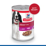Hill's Science Plan Canine Adult Medium Beef 12x370 g