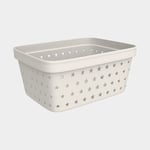 Nordiska Plast Förvaringskorg i plast Store It Star Basket, beige, 166 x 125 75 mm, 1 liter