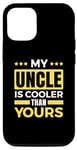 Coque pour iPhone 15 Pro Mon oncle est plus cool que le tien Best Uncle Godfather Toddlers