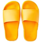 Havaianas Unisex Slide Classic Pop Yellow Sandal, 1/2 UK