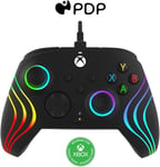 PDP AFTERGLOW XBX WAVE WIRED Controller BLACK for Xbox Series XS, Xbox One, Off