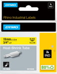 Dymo RhinoPro, 19 mm, krympslangstape, gul