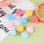 5pcs Charms Clay Diy Macaroon Toy Mud Filler Addition For Clear Pink