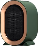 1200W Portable Ceramic Heater, Fast Heating Electric Fan Heater 2 Modes Green