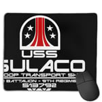 Alien USS Sulaco Customized Designs Non-Slip Rubber Base Gaming Mouse Pads for Mac,22cm×18cm， Pc, Computers. Ideal for Working Or Game