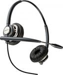 POLY EncorePro 720D with Quick Disconnect Binaural Digital Headset TAA Kabel Huvudband Samtal/musik Svart