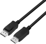 Prokord Cable Displayport 1.4 - 1.5m Black Hann