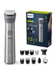 Philips Series 5000 12-In-1 Multi Grooming Trimmer For Face, Head, And Body Mg5940/15