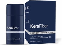 Hair Fibres White by Kerafiber Professional-Natural Keratin Hair Building Fibres