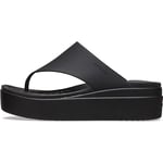 Crocs Women's Brooklyn Flip, Black, 5 UK