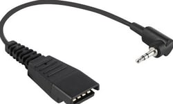 Jabra - Headset-Kabel - Snabburkoppling Hane Till Mini-Phone Stereo 3.5 Mm Hane