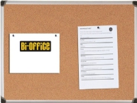Bi-Office Tablica korkowa BI-OFFICE, 120x90cm, rama aluminiowa
