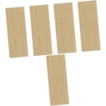 5Pcs Wood Grain Floor Sticker Decor Water Proof Stickers Adhésif Autocollants Carrelage Peel And Stick Floor Tile Wood Grain  [821]