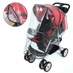 Quality Universal Buggy Pushchair Stroller Pram Transparent Rain Cover Vent Baby