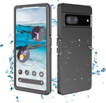 Focrelaxer Google Pixel 7 Case,Ip68 Waterproof Shockproof Phone Case with Built-