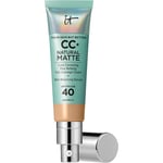 it Cosmetics Ansiktssminkning Foundation Your Skin But Better CC+ Cream Natural Matte SPF 40 Medium Tan 32 ml (17.500,00 kr / 1 l)