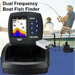 Wireless Colour Screen Bait Boat Fish Finder Bait Boat Echo Sonar Max 300M Range