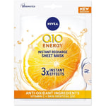 Nivea Q10 Energy Instant Recharge Sheet Face Mask with Vitamin C