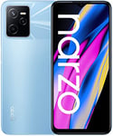 realme Narzo 50A Prime-4+64GB Smartphone Écran sans Bordures FHD+ de 16,7 cm (6,6’’), Triple Appareil Photo I.A. 50 MP, Batterie puissante de 5 000 mAh, Flash Blue, n'inclut Plus d'adapteur