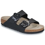 Mules enfant BIRKENSTOCK  Arizona Kids Flower Buckle BF Black