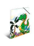 HERMA Elasticated folder A4 Cardboard Dinos