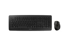 CHERRY DW 5100 - sats med tangentbord och mus - belgisk - svart Inmatningsenhet
