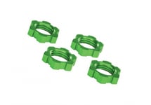 Traxxas X-Maxx 17mm Splined Wheels Nuts - Green Anodized (4) TRX7758G