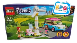 LEGO FRIENDS: Olivia's Electric Car (41443) New and Still Sealed