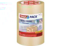 Tesa Ultra Strong 51124-00007-01 Pakkebånd Tesapack® Transparent (L X B) 66 M X 50 Mm 3 Stk
