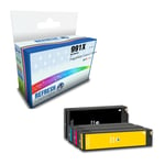 Refresh Cartridges Full Set of 4 Value Pack 991X Ink Compatible With HP Printers
